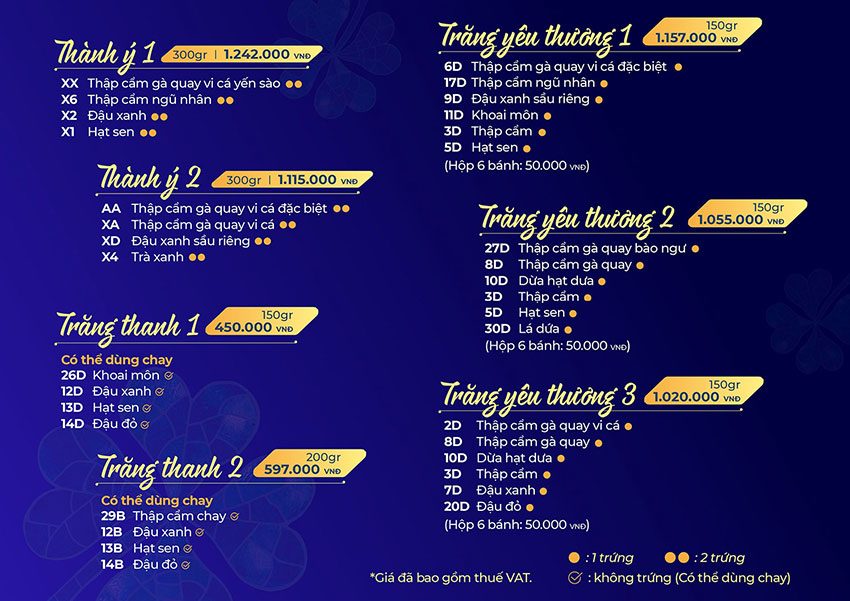combo bánh trung thu givral 2025