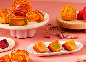 Bánh trung thu givral  đậu xanh
