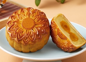 Bánh trung thu givral đậu xanh sầu riêng