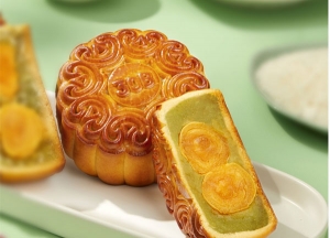 Bánh trung thu givral  lá dứa