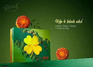 Combo bánh trung thu givral tết đoàn viên 2