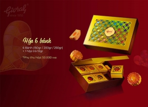 Combo bánh trung thu givral trăng yêu thương 1