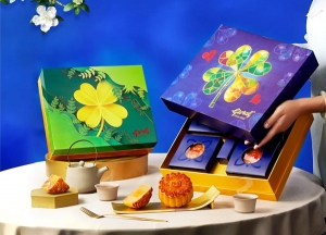 Combo bánh trung thu givral thành ý 1 - 4 bánh