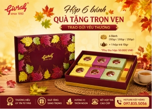 Combo bánh trung thu givral như ý